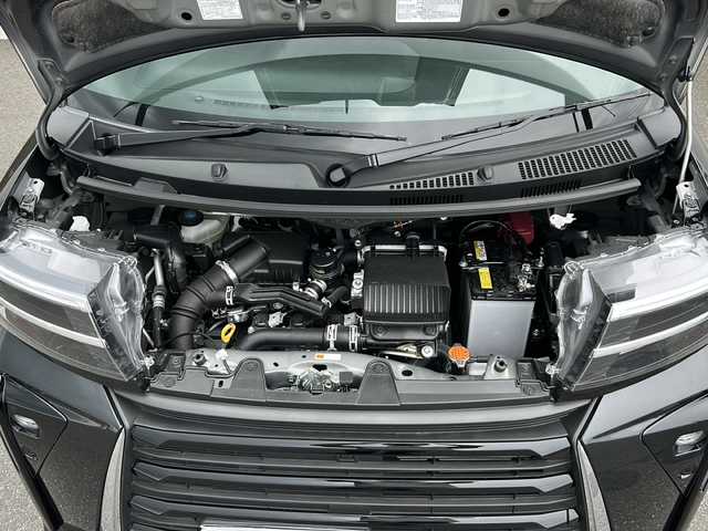 ダイハツ タント カスタム RS 茨城県 2024(令6)年 0.5万km ブラックマイカメタリック 社外ディスプレイオーディオ/　　BT/CD/バックカメラ/両側パワースライドドア/N席イージークローザー/LEDオートライト/ハーフレザーシート/シートヒーター/純正15インチアルミホイール/アイドリングストップ/スマートキー/ETC