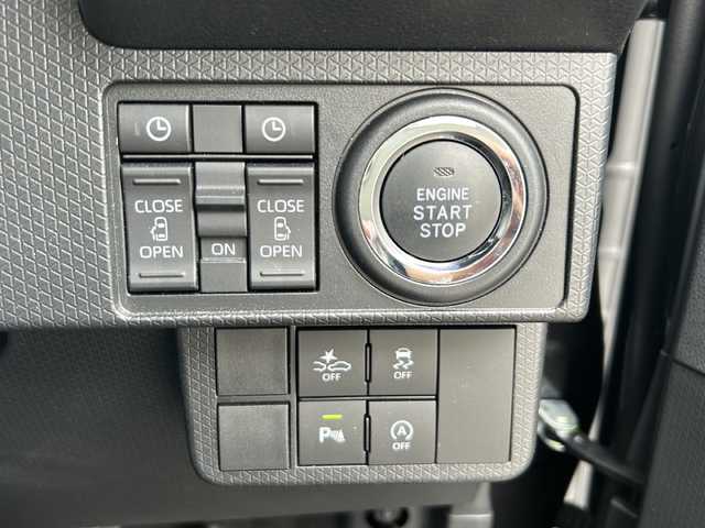 ダイハツ タント カスタム RS 茨城県 2024(令6)年 0.5万km ブラックマイカメタリック 社外ディスプレイオーディオ/　　BT/CD/バックカメラ/両側パワースライドドア/N席イージークローザー/LEDオートライト/ハーフレザーシート/シートヒーター/純正15インチアルミホイール/アイドリングストップ/スマートキー/ETC