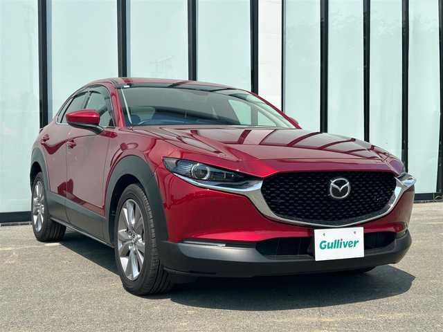 マツダ ＣＸ－３０ 20S プロアクティブ 大阪府 2020(令2)年 6.3万km ソウルレッドクリスタルM 純正１０．２５インチナビ/   フルセグTV/CD/DVD/Bluetooth/USB/バックモニター/衝突軽減ブレーキ/横滑り防止装置/コーナーセンサー/ＢＳＭ/ヘッドアップディスプレイ/レーダークルーズコントロール/レーンキープアシスト/パドルシフト/アイドリングストップ/電動リアゲート/純正18インチアルミホイール/純正フロアマット/プッシュスタート/スマートキー/ＥＴＣ/ＬＥＤ/禁煙車