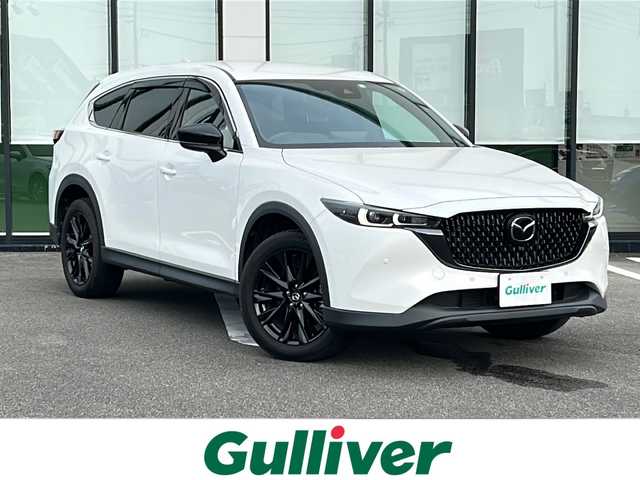 マツダ ＣＸ－８ XD ブラックトーンエディション 岐阜県 2023(令5)年 3.1万km ロジウムホワイトプレミアムメタリック 登録時走行距離30733km/純正１０．２型SDナビ　/Blue tooth/CD/DVD可/フルセグテレビ　/全方位カメラ　/後席モニター/レーダークルーズコントロール/ハーフレザーシート　/パワーシート前席　/シートヒーター前席・２列目シート　/社外フロアマット/ＬＥＤヘッドライト　/オートライト/コーナーセンサー前後　/レーンキープアシスト　/エアバッグW＋サイド/ＥＴＣ/プッシュスタート/エアコンWAC/純正19アルミホイール/ドアバイザー/ウィンカーミラー/ブラインドスポットモニター/ステアリングヒーター/電動リアゲート/置くだけ充電スポット/車窓サンシェード