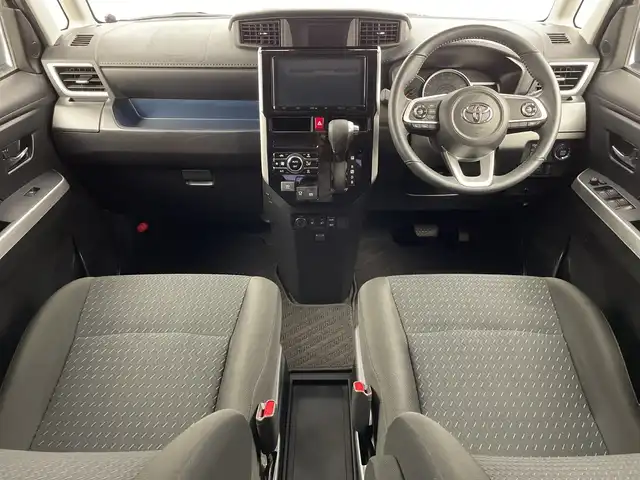 トヨタ ルーミー カスタムG－T 新潟県 2021(令3)年 4.8万km クールバイオレットクリスタルシャイン 純正9インチメモリナビ /　・CD DVD BT フルセグTV HDMI /フリップダウンモニター/バックカメラ/両側パワースライドドア /シートヒーター /コーナーセンサー /トヨタセーフティセンス /　・PCS（プリクラッシュセーフティ）/　・LKA （レーンキープアシスト）/　・レーダークルーズコントロール /ドライブレコーダー/ETC/LEDヘッドライト