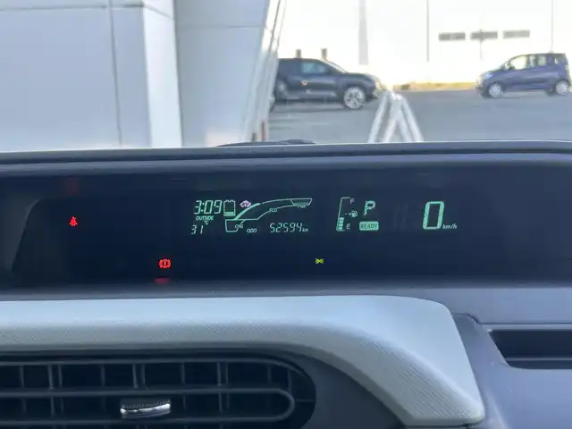 トヨタ アクア S 静岡県 2012(平24)年 5.3万km ブラックマイカ 純正7インチナビ/（USB/BT/CD/FM/AM/SD/HDD）/フルセグTV/バックカメラ/ETC/オートライト/シートヒーター/スマートキー/プッシュスタート/スペアタイヤ/オートエアコン/純正16AW