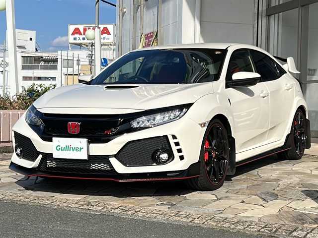 ホンダ シビック タイプR 静岡県 2019(令1)年 1.3万km 白 ワンオーナー/純正ナビ/（FM/AM/フルセグ/SD/ipod/Bluetooth/AUX/USB）/主要装備/・バックカメラ/・純正フルエアロパーツ/・ドライブレコーダー/・クルーズコントロール/・ブレーキホールド/・ステアリングリモコン/・ETC/・純正フロアマット/・純正アルミホイール/・LEDヘッドライト/・スマートキー/・スペアキー×１