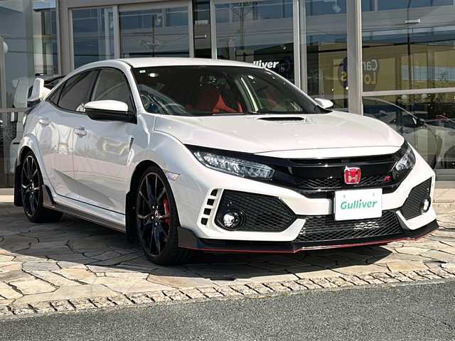 ホンダ シビック タイプR 静岡県 2019(令1)年 1.3万km 白 ワンオーナー/純正ナビ/（FM/AM/フルセグ/SD/ipod/Bluetooth/AUX/USB）/主要装備/・バックカメラ/・純正フルエアロパーツ/・ドライブレコーダー/・クルーズコントロール/・ブレーキホールド/・ステアリングリモコン/・ETC/・純正フロアマット/・純正アルミホイール/・LEDヘッドライト/・スマートキー/・スペアキー×１