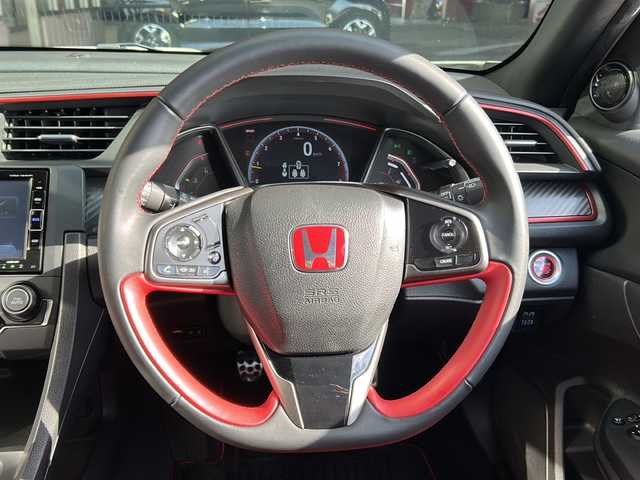 ホンダ シビック タイプR 静岡県 2019(令1)年 1.3万km 白 ワンオーナー/純正ナビ/（FM/AM/フルセグ/SD/ipod/Bluetooth/AUX/USB）/主要装備/・バックカメラ/・純正フルエアロパーツ/・ドライブレコーダー/・クルーズコントロール/・ブレーキホールド/・ステアリングリモコン/・ETC/・純正フロアマット/・純正アルミホイール/・LEDヘッドライト/・スマートキー/・スペアキー×１