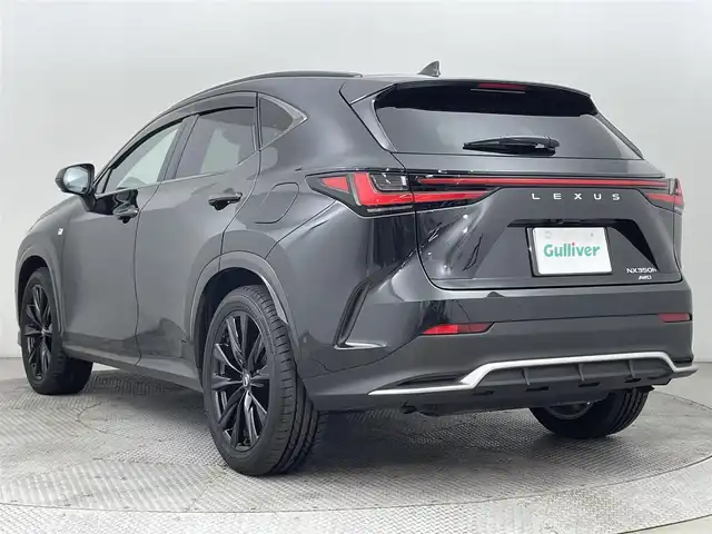 レクサス ＮＸ 350h Fスポーツ 道央・札幌 2024(令6)年 1万km グラファイトブラックガラスフレーク ・４ＷＤ/・パノラマルーフ/・純正メモリナビ/・BT/USB/・フルセグTV/・AppleCarPlay/・AndroidAuto/・ETC２．０/・パドルシフト/・全方位カメラ/・１００V充電/ブラインドスポットモニター/・インテリジェンスミラー/・アダプティブクルーズコントロール/・レーンキープアシスト/・パワーシート/・全席パワーシート/・電動リアゲート/・ＬＥＤヘッドライト/・フォグランプ/・オートライト/・オートマチックハイビーム/・ABS/・SOSコール
