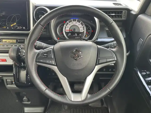 スズキ スペーシア カスタム HYBRID XS 岐阜県 2018(平30)年 1.3万km ブルーイッシュブラックパール3 (株)IDOMが運営する【じしゃロン多治見店】の自社ローン対象車両になります。こちらは現金ご利用時の価格です。自社ローンご希望の方は別途その旨お申付け下さい。/両側パワースライドドア/デュアルセンサーブレーキサポート/レーンキープアシスト/コーナーセンサー/運転席シートヒーター/アイドリングストップ/オートライト/フォグランプ/電動格納ミラー