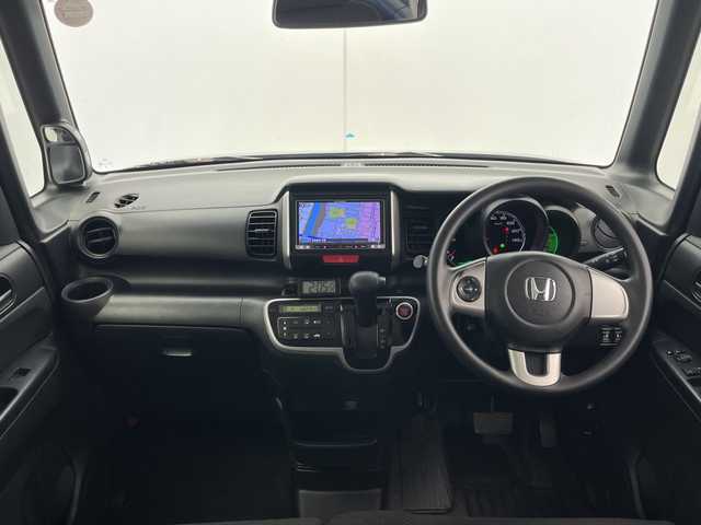 ホンダ Ｎ ＢＯＸ カスタム SSパッケージ 千葉県 2014(平26)年 5.4万km プレミアムブロンズパール 社外ナビ（フルセグTV/CD/DVD/SD）/ＥＴＣ/両側電動スライドドア/純正14インチアルミホイール/純正フロアマット/電動格納ミラー/ドアバイザー/プッシュスタート/スマートキー