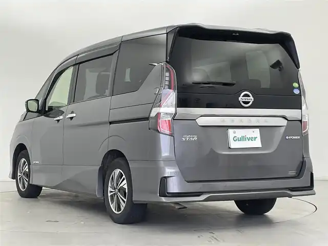 日産 セレナ e－パワー ハイウェイスター V 群馬県 2020(令2)年 6.2万km ダークメタルグレー 純正フリップダウンモニター　純正ナビ（Bluetooth/CD/DVD/SD）　プロパイロット　アラウンドビューモニター　両側パワースライドドア　ブラインドスポットモニター　パーキングアシスト　ステアリングヒーター　オートマチックハイビーム　エマージェンシーブレーキ　スマートキー　プッシュスタート　純正フロアマット