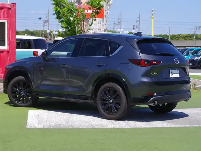 マツダ ＣＸ－５ XD スポーツアピアランス 千葉県 2022(令4)年 2.5万km マシーングレープレミアムM i-ACTIVSENSE/・スマートシティブレーキサポート/・レーンキープ・アシスト・システム/・ブラインドスポットモニタリング/アクティブ・ドライビング・ディスプレイ/パワーバックドア/ブラックレザーシート/前席パワーシート/各席シートヒーター/ワイヤレス充電/純正SDナビ/地デジTV/【Bluetooth接続】/360°ビュー・モニター/革巻きステアリング/ステアリングヒーター/ステアリングスイッチ/パドルシフト/ETC/LEDヘッドライト/ウインカーミラー/コーナーセンサー/純正19インチアルミホイル/サイド/カーテンエアバッグ/アドバンストキーレスエントリー