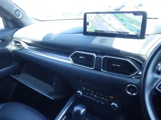 マツダ ＣＸ－５ XD スポーツアピアランス 千葉県 2022(令4)年 2.5万km マシーングレープレミアムM i-ACTIVSENSE/・スマートシティブレーキサポート/・レーンキープ・アシスト・システム/・ブラインドスポットモニタリング/アクティブ・ドライビング・ディスプレイ/パワーバックドア/ブラックレザーシート/前席パワーシート/各席シートヒーター/ワイヤレス充電/純正SDナビ/地デジTV/【Bluetooth接続】/360°ビュー・モニター/革巻きステアリング/ステアリングヒーター/ステアリングスイッチ/パドルシフト/ETC/LEDヘッドライト/ウインカーミラー/コーナーセンサー/純正19インチアルミホイル/サイド/カーテンエアバッグ/アドバンストキーレスエントリー