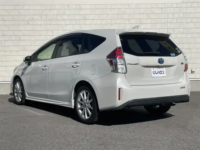 トヨタ プリウス α G ツーリングセレクション 栃木県 2014(平26)年 11.8万km ホワイトパールクリスタルシャイン 株)IDOMが運営する【じしゃロン小山店】の自社ローン専用車両になります。こちらは現金またはオートローンご利用時の価格です。自社ローンご希望の方は別途その旨お申付け下さい//禁煙車/純正フルセグナビ/（CD/DVD/AM/FMラジオ）/(Bluetooth)/スマートキー/プッシュスタート/バックカメラ/クルーズコントロール/ＥＴＣ/１００V充電/パワーシート/フリップダウンモニター/バックフォグランプ/ステアリングリモコン/電動格納ドアミラー/パワーウインドウ/オートライト/防眩ミラー
