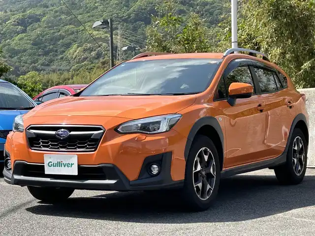 スバル インプレッサ ＸＶ 1．6i－L アイサイト 長崎県 2020(令2)年 5.6万km サンシャインオレンジ ワンオーナー/純正ナビ(FM/AM/BT/TV)/MTモード付AT/パドルシフト/アイドリングストップ/ETC/AVH(オートビークルホールド)/SRH(ステアリング連動ヘッドランプ)/VDC(ビークルダイナミクスコントロールシステム)/X-MODE(ヒルディセントコントロール)/プリクラッシュブレーキ