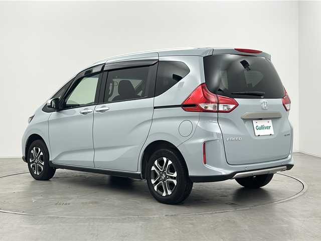 ホンダ フリード ハイブリット クロスター 群馬県 2022(令4)年 1.2万km フィヨルドミストパール 純正９型ナビ　バックカメラ　前後ドラレコ　ＥＴＣ　ハーフレザーシート　シートヒーター　両側電動スライドドア　アダプティブクルーズコントロール　衝突被害軽減ブレーキ　ルーフレール　ＬＥＤライト　禁煙車