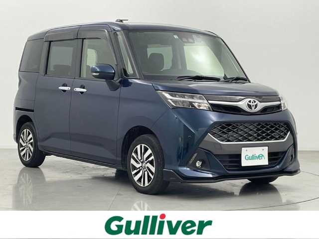 トヨタ タンク カスタムG 熊本県 2020(令2)年 4万km レーザーブルークリスタルシャイン 純正ナビNSZT-W68T（ＣＤ・ＤＶＤ・フルセグ・ＢＴ）/バックカメラ　/ビルトインＥＴＣ　/前方ドライブレコーダー　/両側パワースライドドア　/前後クリアランスソナー　/オートライト　/スマアシIII/・衝突軽減ブレーキ/・前後誤発進抑制/・オートハイビーム/・レーンキープアシスト/・クルーズコントロール/横滑り防止/アイドリングストップ/純正フロアマット/純正１４インチAW/スマートキー/プッシュスタート/スペアキー1本/保証書/取扱説明書