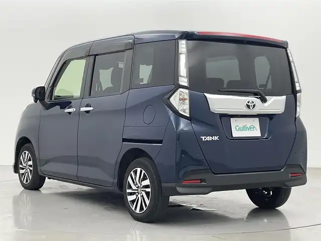トヨタ タンク カスタムG 熊本県 2020(令2)年 4万km レーザーブルークリスタルシャイン 純正ナビNSZT-W68T（ＣＤ・ＤＶＤ・フルセグ・ＢＴ）/バックカメラ　/ビルトインＥＴＣ　/前方ドライブレコーダー　/両側パワースライドドア　/前後クリアランスソナー　/オートライト　/スマアシIII/・衝突軽減ブレーキ/・前後誤発進抑制/・オートハイビーム/・レーンキープアシスト/・クルーズコントロール/横滑り防止/アイドリングストップ/純正フロアマット/純正１４インチAW/スマートキー/プッシュスタート/スペアキー1本/保証書/取扱説明書