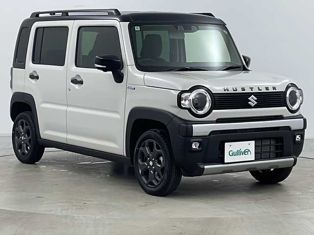 スズキ ハスラー タフワイルド 道央・札幌 2024(令6)年 0.2万km パールⅡ ・４ＷＤ/・純正ナビ＆ＴＶ＆ＢＴ＆ＤＶＤ＆ＣＤ＆ｉ-Ｐｏｄ＆ＵＳＢ/・衝突被害軽減ブレーキ/・アダプティブクルーズコントロール/・スズキセーフティサポート/・デュアルカメラブレーキサポート/・先行車発進抑制機能/・誤発進抑制機能/・後方誤発進抑制機能/・標識認識機能/・後退時ブレーキサポート/・コーナーセンサー/・全方位モニター/・車線逸脱抑制/・車線逸脱警報/・前席シートヒーター/・ダウンヒルアシストコントロール/・グリップコントロール/・アイドリングストップ/・電動格納式ドアミラー/・プッシュスタート/・ステアリングスィッチ/・オートライト/・ＬＥＤヘッドライト/・フォグ/・スマートキー
