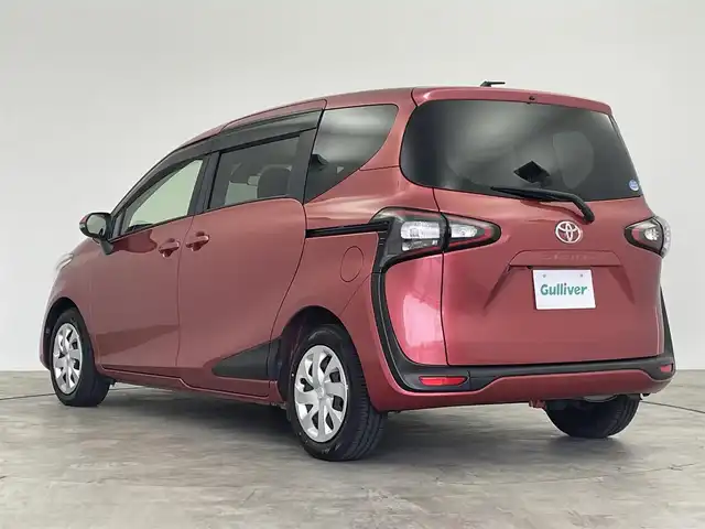 トヨタ シエンタ G 群馬県 2015(平27)年 4万km レッドマイカM 純正７インチナビ　バックカメラ　プリクラッシュセーフティ　車線逸脱警報　オートマチックハイビーム　両側パワースライドドア　ＬＥＤヘッドライト　ＥＴＣ　純正ドライブレコーダー　スペアキー　禁煙車