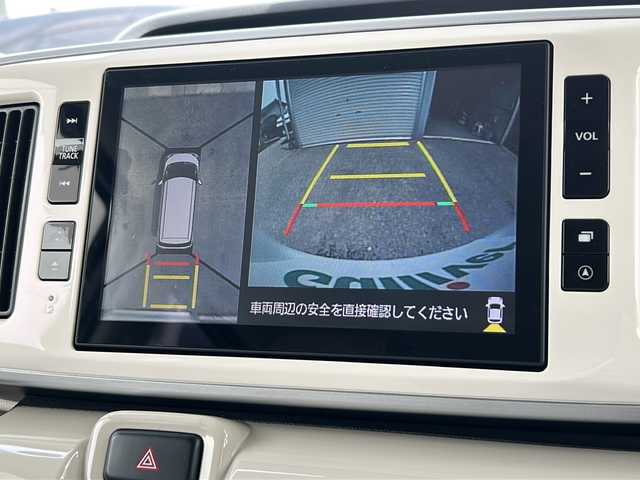 ダイハツ ムーヴ キャンバス G メイクアッフ SA Ⅱ 石川県 2017(平29)年 4.1万km パールホワイトⅢ/シルキーブルーパール 2トーン 純正８インチナビ　（NSZN-X67D）/　・フルセグ・CD・DVD・BT・USB・HDMI/両側パワースライドドア/ETC/純正ドライブレコーダー　/パノラマミックビューカメラ　/スマートアシストII　/ＬＥＤヘッドライト　/ＬＥＤフォグランプ　/プッシュスタート　/スマートキー