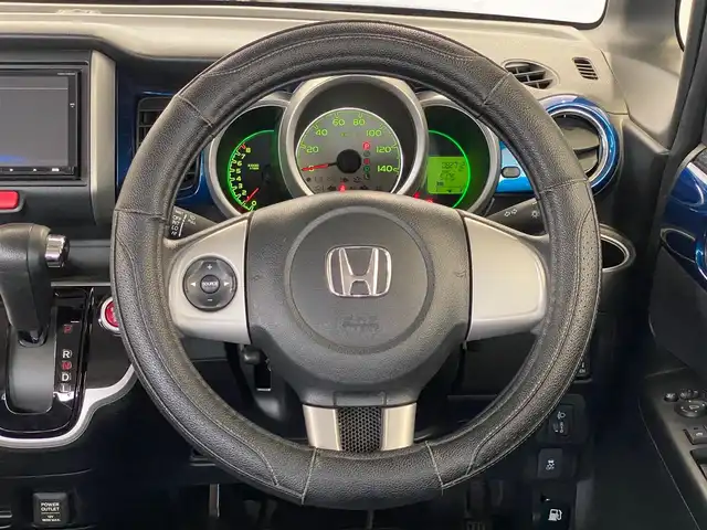 ホンダ Ｎ ＢＯＸ ＋ 2トーン G SSパッケージ 岐阜県 2013(平25)年 8.3万km プレミアムダイナミックブルーパール ワンオーナー/特別仕様車/ツートーンカラースタイル/両側パワースライドドア/KENWOOD製ナビ（MDV-X500）/運転席ハイトアジャスター/アイドリングストップ/電動格納ミラー/ドアバイザー/社外14インチホイール/純正フロアマット/ETC/スマートキー×2/保証書/取扱説明書/ABS/横滑り防止装置/盗難防止装置/ダブル＋サイドエアバッグ