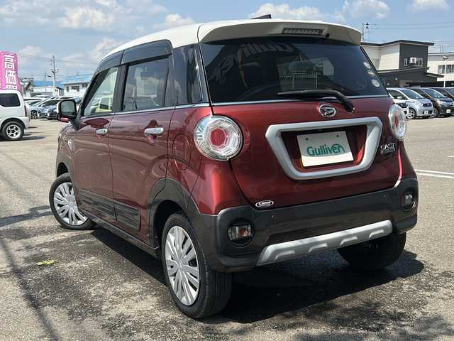 ダイハツ キャスト アクティバ X リミテッド SAⅢ 秋田県 2019(平31)年 3.8万km ファイアークォーツレッドM 社外SDナビ/Bluetooth/4WD/バックカメラ/純正15インチアルミホイール/スペアキー/取説