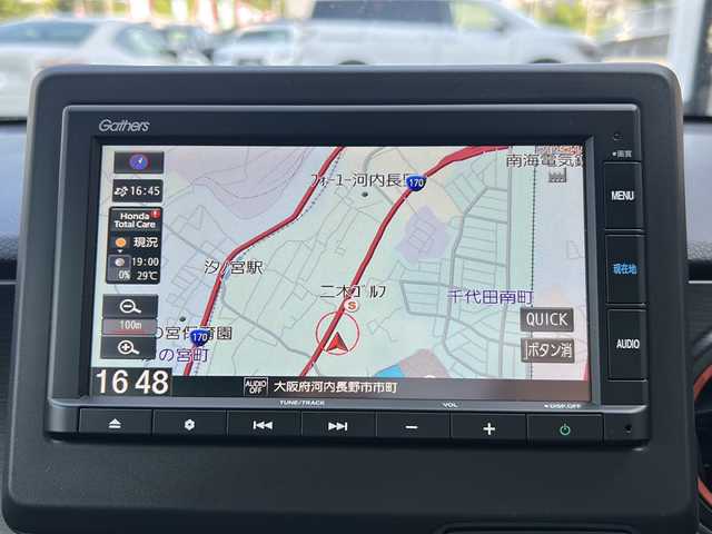 ホンダ Ｎ ＯＮＥ RS 大阪府 2023(令5)年 1万km パールⅡ ホンダセンシング　ギャザーズナビＶＸＭ－２３５Ｃｉ　バックカメラ　ドラレコＤＲＨ－２２４ＳＤ　前席シートヒーター　パドルシフト　電動パーキング　レーダークルコン　ＥＴＣ　オートライトＬＥＤ　フォグ