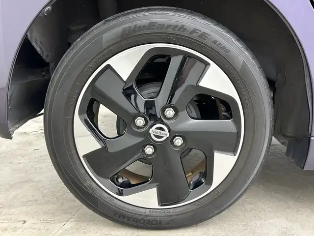 日産 ルークス ハイウェイスター X 三重県 2021(令3)年 2.8万km パープルⅡ 純正９型ナビ　/【CD/DVD/SD/Bluetooth】/地デジ対応TV/全方位　/エマージェンシーブレーキ　/車線逸脱警報　/先行車発進お知らせ　/道路／速度標識表示　/前後クリアランスソナー　/ＬＥＤヘッドライト　/オートライト／オートハイビーム機能　/片側パワスラ/スペアキー有り