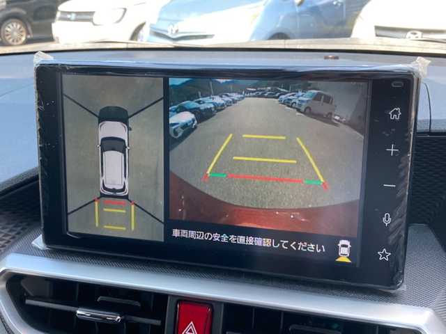 トヨタ ライズ G 愛媛県 2022(令4)年 3.8万km ファイアークォーツレッドM 1オーナー /純正ディスプレイオーディオ /・Bluetooth/USB /全方位モニター /衝突軽減ブレーキ /レーンキープアシスト /先行車発進お知らせ /標識認識機能 /ふらつき警報 /コーナーセンサー /ビルトインETC2.0/取扱説明書/保証書/プッシュスタート/・スペアキー