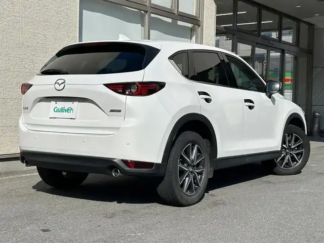 マツダ ＣＸ－５ XD Lパッケージ 大阪府 2019(平31)年 3.2万km スノーフレイクホワイトパールマイカ 純正ナビTV/(フルセグTV/Bluetooth/CD/DVD)/全方位モニター/前後コーナーセンサー/レーダークルーズコントロール/レーンキープアシスト/ブラインドスポットモニター/TCS/オートマチックハイビーム/アイドリングストップ/黒レザーシート/前席パワーシート/メモリシート/シートヒーター/ステアリングヒーター/パワーバックドア/純正フロアマット/LEDヘッドライト/純正アルミホイール/ETC/スペアキー×1