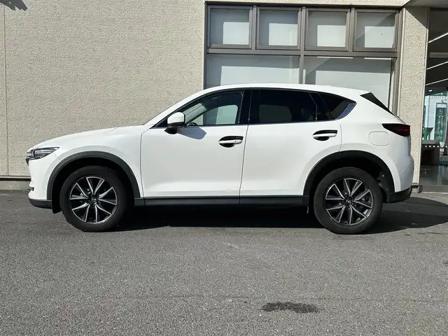 マツダ ＣＸ－５ XD Lパッケージ 大阪府 2019(平31)年 3.2万km スノーフレイクホワイトパールマイカ 純正ナビTV/(フルセグTV/Bluetooth/CD/DVD)/全方位モニター/前後コーナーセンサー/レーダークルーズコントロール/レーンキープアシスト/ブラインドスポットモニター/TCS/オートマチックハイビーム/アイドリングストップ/黒レザーシート/前席パワーシート/メモリシート/シートヒーター/ステアリングヒーター/パワーバックドア/純正フロアマット/LEDヘッドライト/純正アルミホイール/ETC/スペアキー×1