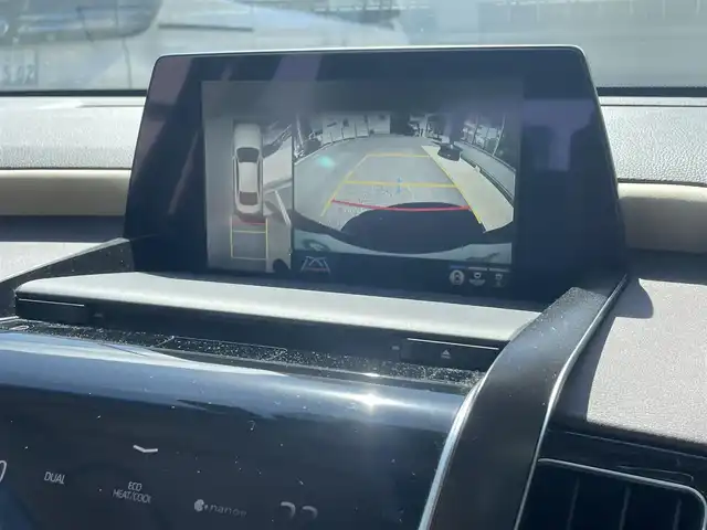 トヨタ クラウン ハイブリッド G 愛知県 2019(令1)年 4万km ダークブルーマイカ AIS検査実施済　/ワンオーナー　/全方位カメラ　/ベージュ革シート　/シートヒーター　/ベンチレーション　/セーフティセンス　/BSM /AHB /LDA /ICS /LEDヘッド　/ビルトインETC /ステアリングヒーター　/パワーシート　/スペアキー　