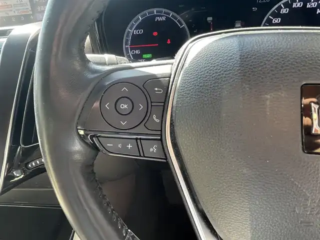 トヨタ クラウン ハイブリッド G 愛知県 2019(令1)年 4万km ダークブルーマイカ AIS検査実施済　/ワンオーナー　/全方位カメラ　/ベージュ革シート　/シートヒーター　/ベンチレーション　/セーフティセンス　/BSM /AHB /LDA /ICS /LEDヘッド　/ビルトインETC /ステアリングヒーター　/パワーシート　/スペアキー　