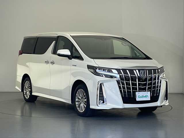 トヨタ アルファードハイブリット SR 長野県 2018(平30)年 3.8万km ラグジュアリーホワイトパールクリスタルシャインガラスフレーク 4WD/JBLプレミアムサウンド/純正SDナビ&フルセグTV&CD&DVD&USB&BT/トヨタセーフティセンス/アダプティブクルーズコントロール/レーントレーシングアシスト/プリクラッシュセーフティ/ブラインドスポットモニター/クリアランスソナー/リアクロストラフィックアラート/パーキングサポートブレーキ/ロードサインアシスト/オートマチックハイビーム/ビルトインETC2.0/先行車発進告知/純正デジタルインナーミラー/社外レーダー/前席シートヒーター/前席エアシート/D席シートメモリー/前方ドラレコ/革巻きステアリング/LEDヘッドライト/スマートキー
