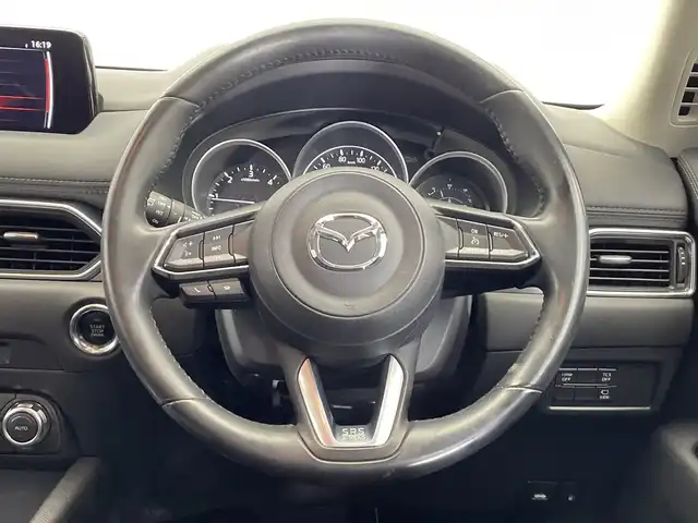 マツダ ＣＸ－５ XD 栃木県 2017(平29)年 6.2万km ソウルレッドクリスタルM ディーゼル/ターボ/メモリーナビ/（Bluetooth/USB）/バックモニター/左サイドモニター/衝突軽減ブレーキ/フロントコーナーセンサー/前方ドライブレコーダー/オートライト/LEDヘッドライト/横滑り防止装置/スマートキー/プッシュスタート/電動格納ミラー/純正アルミホイール/純正フロアマット