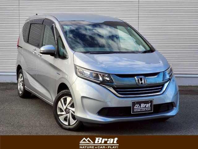 ホンダ フリード ハイブリット G ホンダセンシング 岩手県 2019(令1)年 10.9万km ルナシルバーM ホンダセンシング/左側パワースライドドア/LEDヘッドライト/前席シートヒーター/スマートキー/オートライト