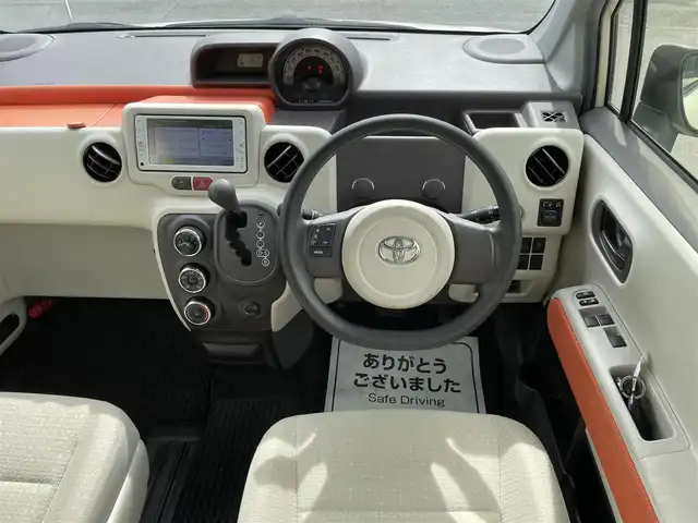 トヨタ ポルテ F 静岡県 2013(平25)年 4.4万km クリームベージュ /スマートエントリーパッケージ//純正ナビ/ワンセグTV//純正CD//バックカメラ//左パワースライドドア//ディスチャージ//ETC//スマートキー//スペアキー