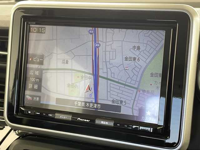 スズキ スペーシア カスタム HYBRID XS 佐賀県 2019(令1)年 3.2万km ピュアホワイトパール/ブラック2トーン 〇　ワンオーナー/〇　フルセグテレビ/〇　バックカメラ/〇　アイドリングストップ/〇　ウィンカーミラー/〇　ドアバイザー/〇　プッシュスタート/〇　両側パワースライドドア/〇　ハーフレザーシート/〇　LEDヘッドライト