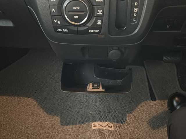 スズキ スペーシア G 愛知県 2016(平28)年 11.3万km ブルーイッシュブラックパール3 純正メモリナビ/　AM/FM/AUX/CD/ワンセグTV/D席シートヒーター/アイドリングストップ/電格ミラー/純正フロアマット/純正ドアバイザー/純正スチールホイール/盗難防止装置/ハロゲンライト/両側イージースライドドア/Wエアバッグ/取説/保証書