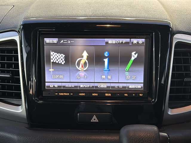 スズキ スペーシア G 愛知県 2016(平28)年 11.3万km ブルーイッシュブラックパール3 純正メモリナビ/　AM/FM/AUX/CD/ワンセグTV/D席シートヒーター/アイドリングストップ/電格ミラー/純正フロアマット/純正ドアバイザー/純正スチールホイール/盗難防止装置/ハロゲンライト/両側イージースライドドア/Wエアバッグ/取説/保証書