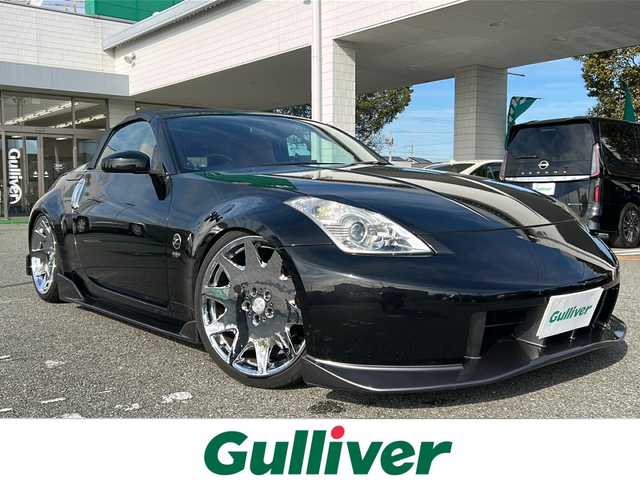 日産 フェアレディ Ｚ ロードスター バージョンST 兵庫県 2005(平17)年 7.7万km 黒 純正メーカーナビ/ドライブレコーダー/シートヒーター/社外エアロ（フロント，サイド，リア）/社外20インチアルミ【VENERDi】/ETC/ハーフレザーシート/社外ディスプレイオーディオ/パワーシート/社外マフラー/クスコタワーバー(フロント)/社外足回り(クスコ)