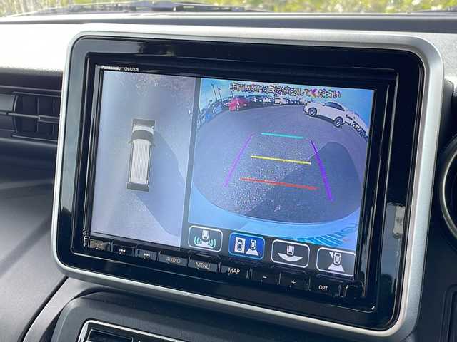 スズキ スペーシア ギア HYBRID XZターボ 新潟県 2022(令4)年 1.6万km ピュアホワイトP 4WD/純正SDナビ(CN-RZ876)/CD/DVD/BT/フルセグテレビ/全方位カメラ/ETC/ドライブレコーダー/衝突被害軽減ブレーキ/レーンキープアシスト/レーダークルーズコントロール/両側パワースライドドア/ベンチシート/シートヒーター /パドルシフト/ステアリングスイッチ/コーナーセンサー/スマートキー/プッシュスタート/LEDヘッドライト/オートライト/オートハイビーム/フォグランプ/純正14インチアルミホイール