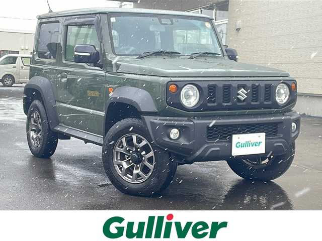 スズキ ジムニー シエラ JC 道北・旭川 2023(令5)年 1.8万km ジャングルグリーン /4WD//禁煙車//純正8型SDナビ//CD/DVD/SD/MSV/BT/USB/フルセグ//バックカメラ//スズキセーフティサポート//衝突軽減ブレーキ//レーンキープアシスト//アイドリングストップ//クルーズコントロール//シートヒーター//ミラーヒーター//ビルトインETC//前後ドライブレコーダー//オートハイビーム//オートライト//LEDヘッドライト//フォグライト//ヘッドライトウォッシャー//純正フロアマット//ドアバイザー