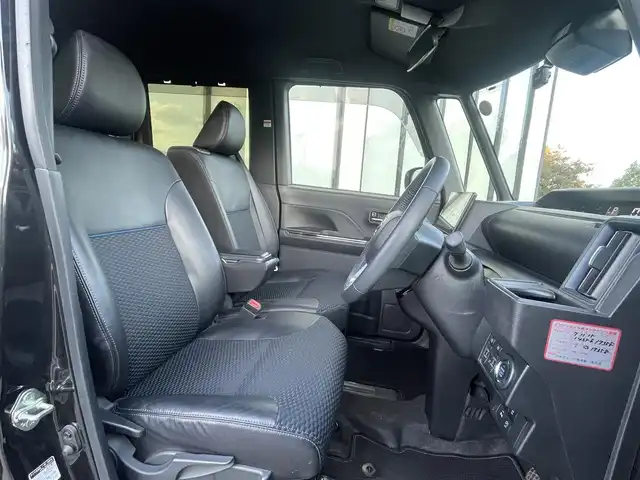 ダイハツ タント カスタム RS 大阪府 2023(令5)年 1.5万km ブラックマイカメタリック スマートアシスト　/オートホールド　/クリアランスソナー/ディスプレイオーディオ　/フルセグＴＶ／ＢＴ／ＨＤMI／ＵＳＢ／/ａｐｐｌｅｃａｒｐｌａｙ／ａｎｄｒｏｉｄ　ａｕｔｏ　/バックカメラ　/両側電動パワースライドドア　/シートヒーター/ETC/前後ドライブレコーダー