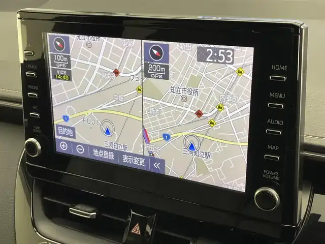 トヨタ カローラツーリング ハイブリッド ダブルバイビー 愛知県 2020(令2)年 5.8万km ホワイトパールクリスタルシャイン 純正９型ＤＡナビフルセグＴＶ　シートヒーター　ＤＶＤデッキ　革調シートカバー　モデリスタガーニッシュ多数　電動パーキング　ＨＵＤ　前後ドラレコ　セーフティセンス　衝突軽減　追従クルコン　ＬＥＤライト　禁煙車　純正フロアマット　ドアバイザー　コーナーセンサー　ステアリングヒーター　トノカバー