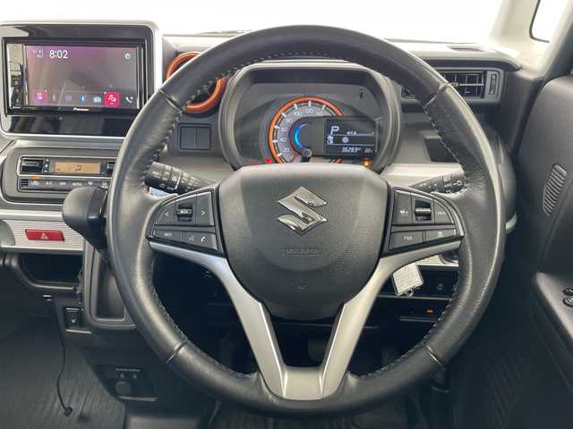 スズキ スペーシア ギア HYBRID XZ 愛知県 2021(令3)年 3.7万km シフォンアイボリーM 純正ディズプレイオーディオ　ナビ機能なし/両側パワースライドドア/レーダークルーズコントロール/シートヒーター/バックカメラ/コーナーセンサー/ルーフレール/LEDヘッドライト/オートマチックハイビーム/ドライブレコーダー/ETC/衝突軽減システム/Bluetooth/CD/ステアリングスイッチ/スマートキー/プッシュスタート