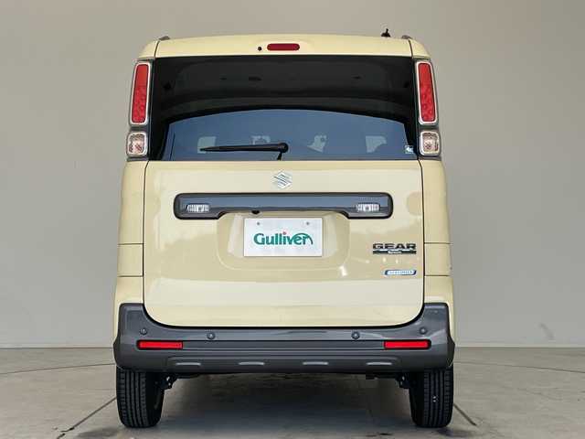 スズキ スペーシア ギア HYBRID XZ 愛知県 2021(令3)年 3.7万km シフォンアイボリーM 純正ディズプレイオーディオ　ナビ機能なし/両側パワースライドドア/レーダークルーズコントロール/シートヒーター/バックカメラ/コーナーセンサー/ルーフレール/LEDヘッドライト/オートマチックハイビーム/ドライブレコーダー/ETC/衝突軽減システム/Bluetooth/CD/ステアリングスイッチ/スマートキー/プッシュスタート