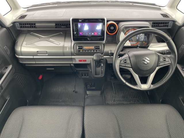 スズキ スペーシア ギア HYBRID XZ 愛知県 2021(令3)年 3.7万km シフォンアイボリーM 純正ディズプレイオーディオ　ナビ機能なし/両側パワースライドドア/レーダークルーズコントロール/シートヒーター/バックカメラ/コーナーセンサー/ルーフレール/LEDヘッドライト/オートマチックハイビーム/ドライブレコーダー/ETC/衝突軽減システム/Bluetooth/CD/ステアリングスイッチ/スマートキー/プッシュスタート