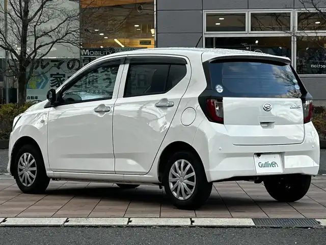 ダイハツ ミラ イース L SAⅢ 福島県 2020(令2)年 0.8万km ホワイト スマートアシストIII/衝突回避支援ブレーキ機能/衝突警報機能/車線逸脱警報機能/前後誤発進抑制制御機能/先行車発進お知らせ機能/社外ナビゲーション/型番：CN-B301B/【AM/FM/Bluetooth】/バックカメラ/ドライブレコーダー/アイドリングストップ/社外フロアマット