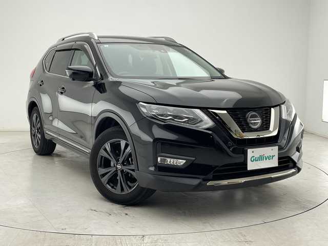 日産 エクストレイル 20Xi レザーエディション 千葉県 2021(令3)年 3.1万km ダイヤモンドブラック 純正ナビ（フルセグTV/CD/DVD/Bluetooth/SD)/全方位カメラ/ビルトインETC/衝突軽減ブレーキ/クリアランスソナー/アイドリングストップ/クリアランスソナー/デジタルインナーミラー/ルーフレール/パワーシート/シートヒーター/ルーフレール/電動リアゲート/前方ドライブレコーダー/オートマチックハイビーム/純正18インチアルミホイール/純正フロアマット/純正ドアバイザー/プッシュスタート/スマートキー/ビルトインＥＴＣ