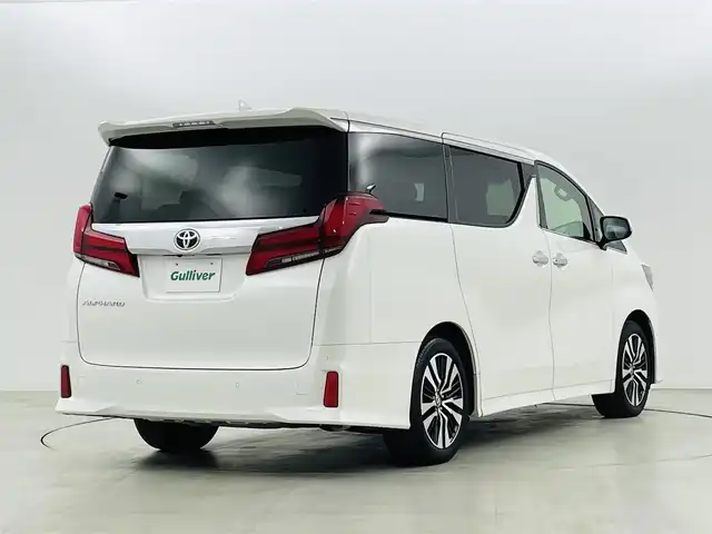 トヨタ アルファード S Cパッケージ 福島県 2022(令4)年 3万km ホワイトパールクリスタルシャイン ツインルーフ/トヨタセーフティセンス/・プリクラッシュセーフティ/・レーントレーシングアシスト/・アダプティブクルーズコントロール/・オートマチックハイビーム/ブラインドスポットモニター/クリアランスソナー/純正ディスプレイオーディオ/【Bluetooth/AM/FM】/・バックカメラ/・デジタルインナーミラー/電子パーキングブレーキ/・オートホールド/革巻きステアリング/・ステアリングスイッチ/・ステアリングヒーター/レザーシート/・前席パワーシート/・前席シートヒーター/・前席シートエアコン/両側パワースライドドア/パワーバックドア/オートウィンカーミラー/LEDヘッドライト/・オートライト/・フロントフォグライト/純正18インチアルミホイール/フロアマット/プッシュスタート/・スマートキー